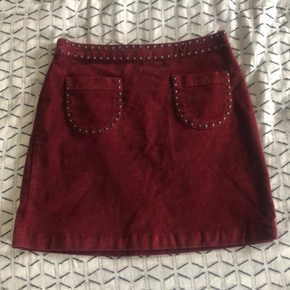 Corduroy skirt
